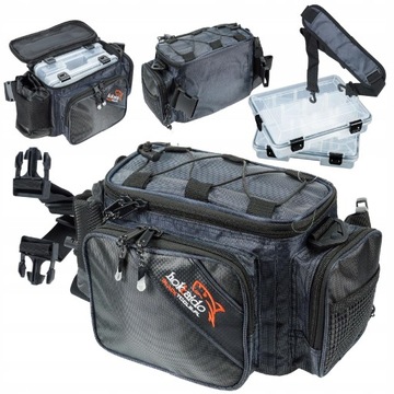 TORBA WĘDKARSKA Z 2 PUDEŁKAMI HOKKADO 24/12/19-2