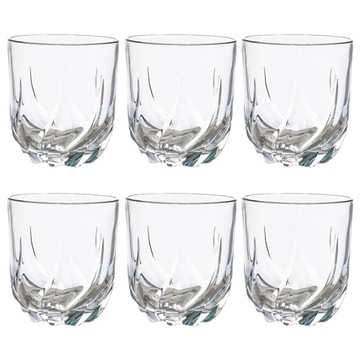 Szklanki do whisky KRYSZTAŁ 400ml wygodne prezent BOHEMIA komplet 6szt