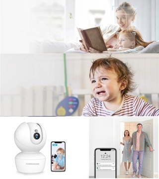 Wi-Fi IP-КАМЕРА WIFI FULL HD вращающаяся камера видеонаблюдения M211