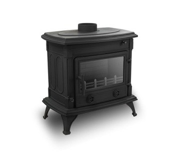 PIEC KOMINKOWY ŻELIWNY NORDFLAM ASTI 10kW 100% ŻELIWO