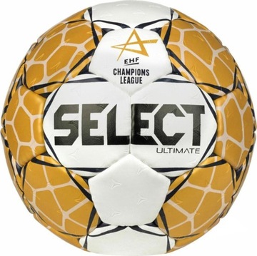 PIŁKA RĘCZNA SELECT ULTIMATE 3 2023 MEN CHAMPIONS LEAGUE OFFICIAL ZŁOTO r 3