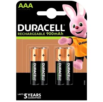 Akumulatory Duracell Recharge Turbo R03 AAA 4sztuk