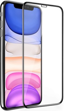 Szkło 5D FULL GLUE na Cały Ekran do iPhone 11 / XR