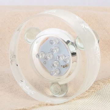 Красивый мини-кристаллический светодиодный светильник с рисунком Будды