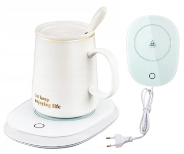 ELEKTRYCZNY PODGRZEWACZ Kubka Kawy HERBATY pod Kubek