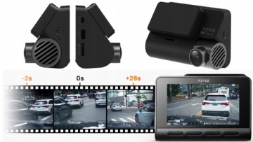 АВТОМОБИЛЬНАЯ КАМЕРА 70MAI A810 4K UHD С БЛОКОМ ПИТАНИЯ UP04 И КАРТОЙ 256 ГБ