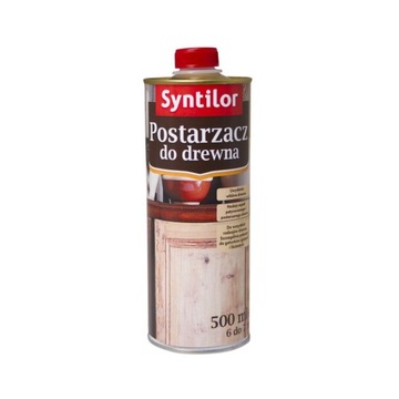 Старер для древесины 0,5 л Жженая земля SYNTILOR