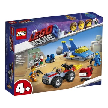 LEGO MOVIE 2 70821 WARSZTAT EMMETA I BENKA