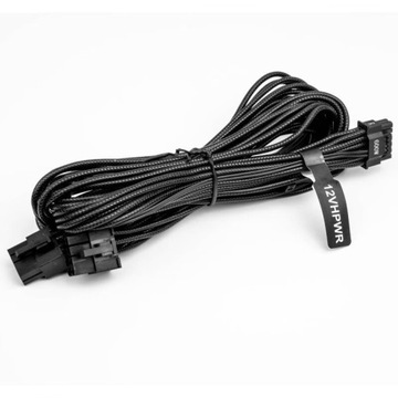 Черный 90 градусов 750 мм оригинальный Seasonic 12VHPWR