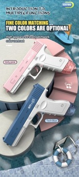 Новый водяной пистолет 2023 года, электрический пистолет Glock