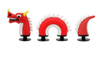 УКРАШЕНИЕ ОБУВИ С ЗАЖИМОМ RED DRAGON