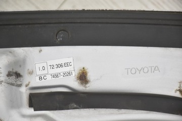 KAPOTA KRYT MOTORU TOYOTA RAV4 II