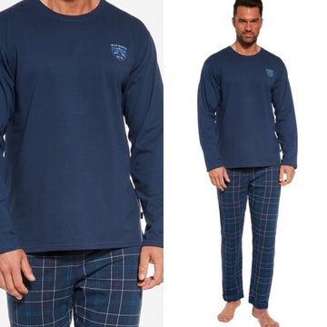 PIŻAMA MĘSKA CORNETTE 124 Redwood 2 XXL / 52