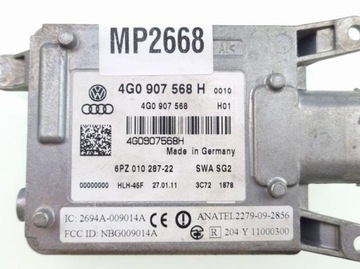 4G0907568 MODUL MRTVÉHO POLO 3.0 TDI 150 2012 AUDI A7 SPORTBACK (4GA 4GF)
