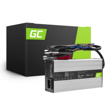 Prostownik do akumulatorów LiFePO4 14.6V 10A Ładowarka Green Cell