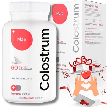 Suplement diety COLOSTRUM MAX Polskie Najlepsze SKUTECZNE bo DZIAŁA
