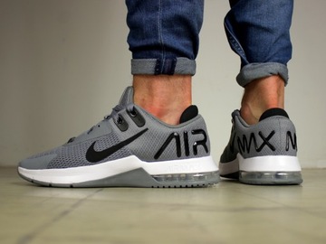 buty męskie Nike AIR MAX sportowe ORYGINAŁ szare sneakersy