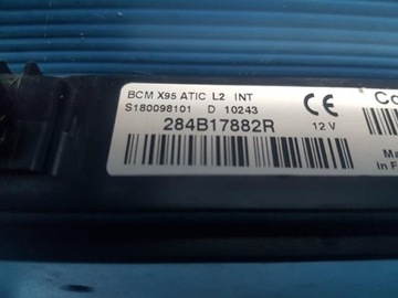 Renault Megane III Moduł BCM 284b17882r