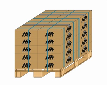 Лента обвязочная 12 мм ПП синяя ДЛЯ ПРИМЕТКИ