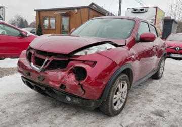 Nissan Juke I 2011 Nissan Juke 2011r, 1.6 Benzyna. Uszkodzony przod. Jezdzi. 1.6 Benzyna, zdjęcie 2