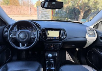 Jeep Compass II SUV 1.4 MultiAir 140KM 2017 Jeep Compass 1,4 T 140KM Key-less ACC FULL LED Skora Bezwypadkowy Serwis, zdjęcie 16