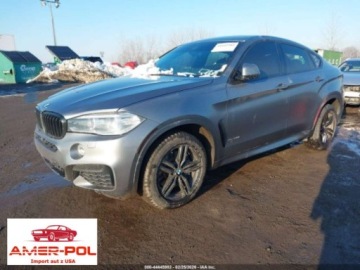 BMW X6 F16 2017 BMW X6 2017 BMW X6 XDRIVE50I 4.4 Benzyna 445KM