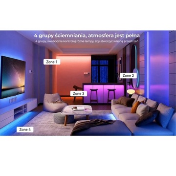 Светодиодный RGB+ CCT S2W+ Miboxer Milight 4 Зоны Белая настенная панель