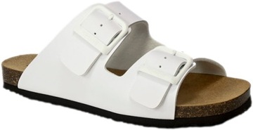 Klapki Komfortowe Medyczne Scholl F31179 White ana