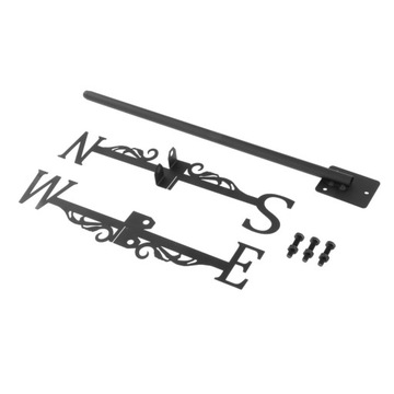 Набор из 2 комплектов ретро-лопастных индикаторов для патио и фермы, декор для крыши