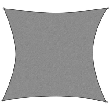 Тент-парус серый квадратный 3х3м