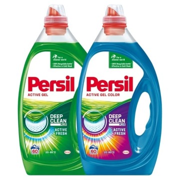 Persil żel do prania biały kolor active gel 2x 3 l