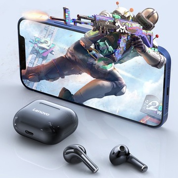 БЕСПРОВОДНЫЕ НАУШНИКИ LENOVO LP40 с микрофоном TWS ORIGINAL PRO STATION
