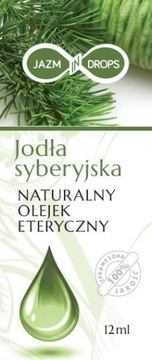 JODŁA SYBERYJSKA NATURALNY OLEJEK ETERYCZNY 12 ML