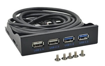 Передняя панель 3,5 дюйма 2xUSB3.0 + 2xUSB2.0