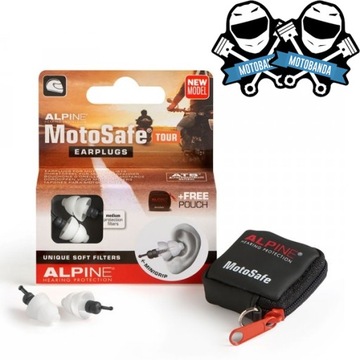 ALPINE ZATYCZKI/STOPERY DO USZU MOTOSAFE TOUR