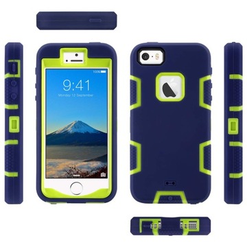 Чехол ULAK 3в1 для iPhone 5/5s/SE Hybrid 360