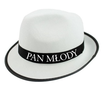 Kapelusz PAN MŁOODY na wieczór kawalerski