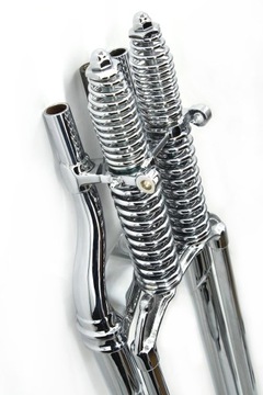 Zawieszenie przód Springer chrom, Harley chopper bobber