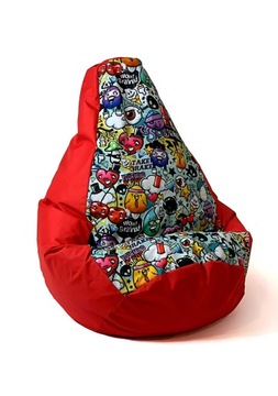 Pufa worek GRUSZA sako 130x90 PRODUCENT XL