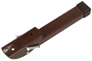 ДВЕРНАЯ ОПОРА 20 СМ КОРИЧНЕВАЯ ПРЯМОУГОЛЬНАЯ НОЖКА