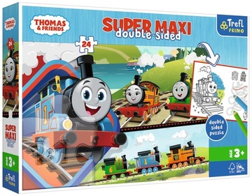 Puzzle 24 Super Maxi Tomek i przyjaciele 41014, Trefl
