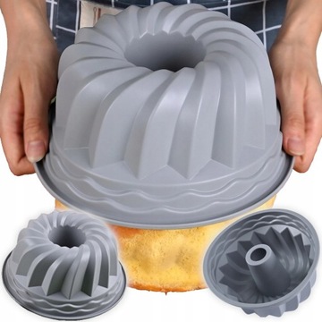 BABA Z KOMINEM FORMA WIELKANOCNA FOREMKA do babki BABY BABKA Z TULEJĄ 24cm