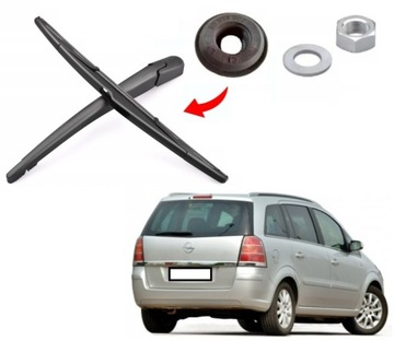 RAMIĘ + WYCIERACZKA NA TYŁ OPEL ZAFIRA B II 2005-2015 r + USZCZELKA