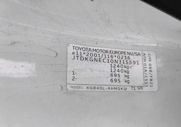 Toyota Aygo II Hatchback 5d 1.0 VVT-i 69KM 2017 Toyota Aygo 122017r, 1.0 Benzyna. Uszkodzony przod i lewy bok. Jezdzi., zdjęcie 21