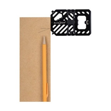 Nite Ize — стальной кошелек с открывашкой и отверткой