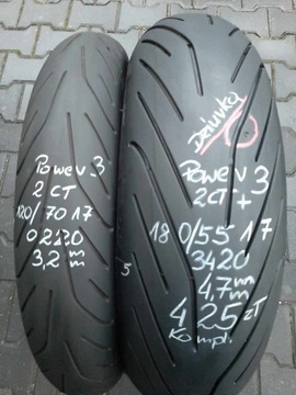 MICHELIN POWER 3 2CT+ 180/55/17 120/70/17