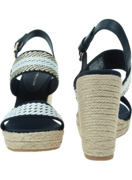 Espadryle Damskie TOMMY HILFIGER Golden Webbing 39