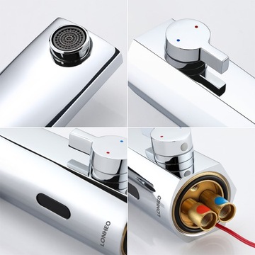 Lonheo Смеситель для умывальника Бесконтактный фотоэлемент