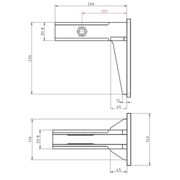 Adapter Haka Holowniczego USA 50x50 Kula z Zaczepem do Jeep Wrangler 06-18