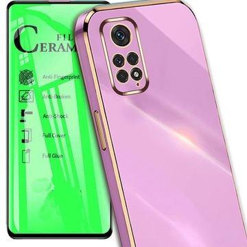 Etui OXYGEN GLOW do Redmi Note 11 Pro +szkło Ceram